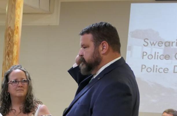 Harmon sworn in